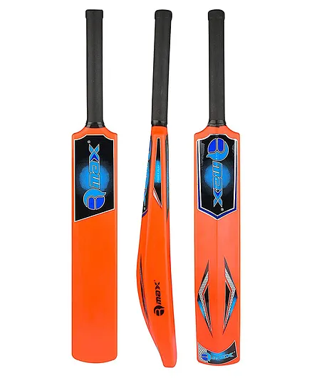 Rmax Cricket Bat Free Size - Blue Orange