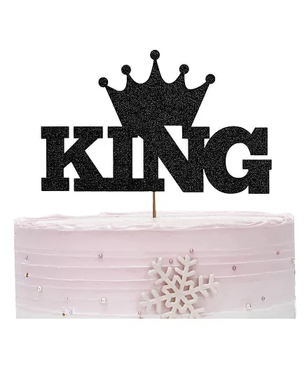 Zyozi King Cake Topper Black Online In India Buy At Best Price From Firstcry Com