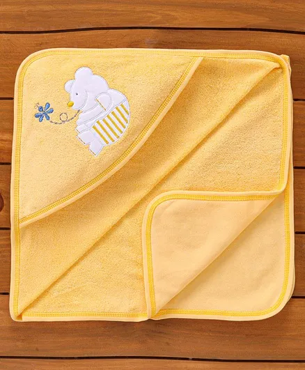 Child World Unisex Hand & Face Towel - Gold