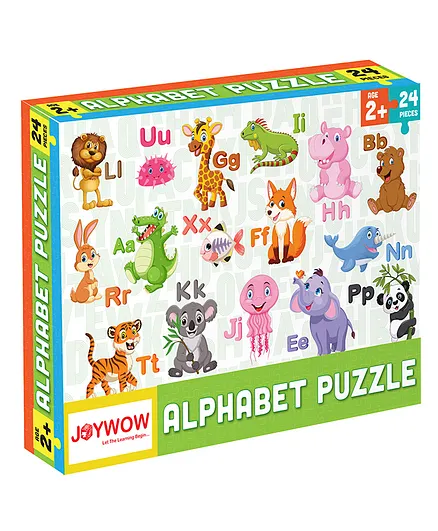 Littleland Alphabet Jigsaw Puzzles Multicolor - 12 Pieces