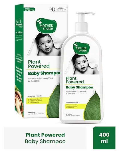 Mother Sparsh Baby Plant Powered Natural Baby Shampoo 400 ml