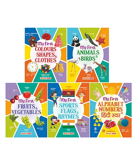 Picture Book Collection Set Of 5 Books - English