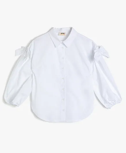 Fashion Blouses Shirt-Blouses Alba Moda Shirt Blouse white abstract pattern casual look 