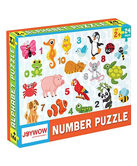 Littleland Numbers Jigsaw Puzzle Multicolor - 24 Pieces