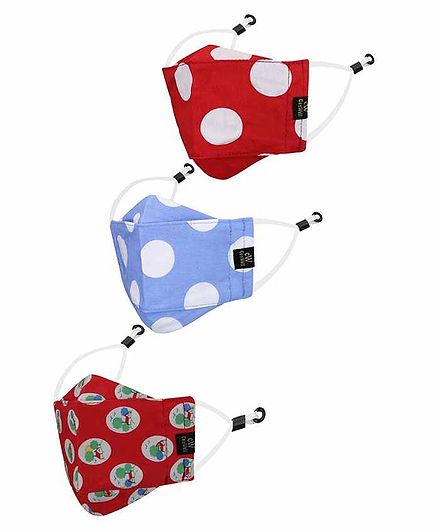 CENWELL Cotton Kids Mask Reusable Washable Breathable Face Mask With...