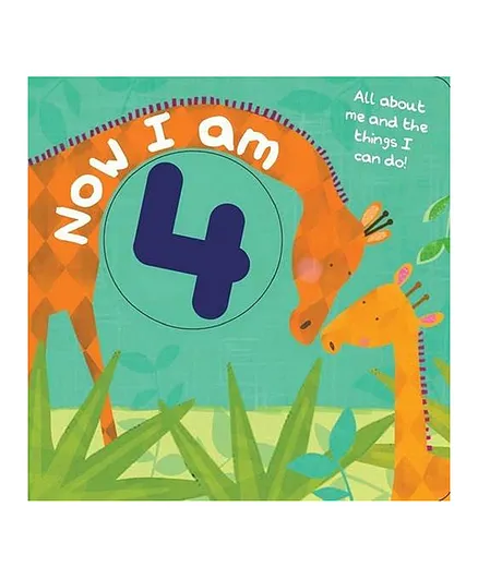 Now I am 4 Board Book - English