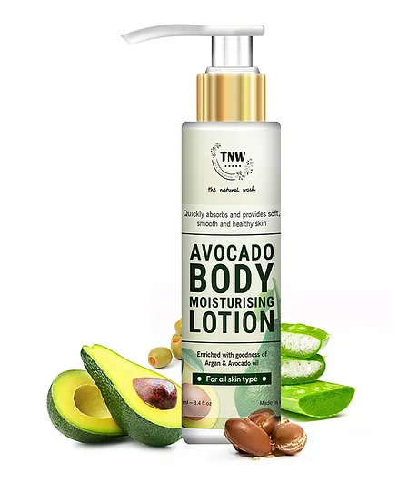 TNW-The Natural Wash Avocado Body Lotion - 100 ml