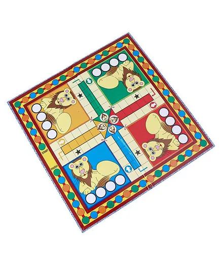 Creative Snakes & Ladders Ludo Board Game - Multicolour