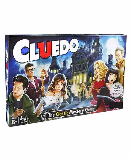 COMERCIO The Classic Cluedo Mystery Board Game - Multicolour