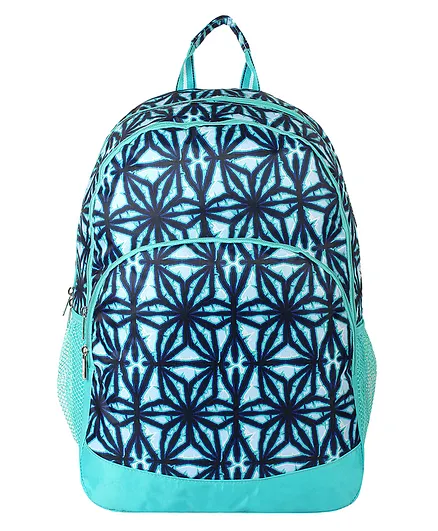 All For Colour Indigo Batik Backpack Blue - Height 18 Inches