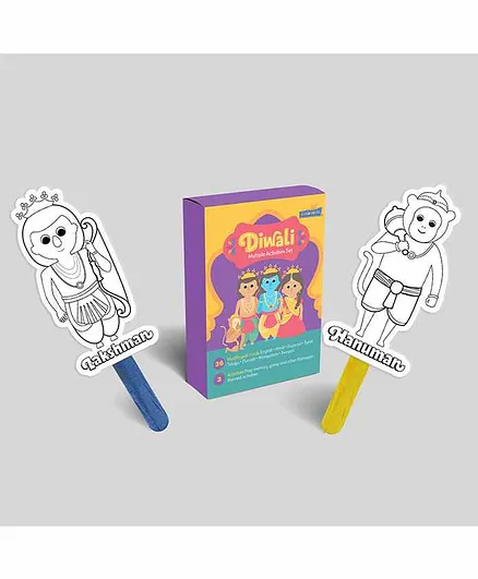 Coco Bear Diwali Activity Combo Fun Way to Teach Kids About Ramayan and Diwali