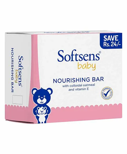 Softsens Baby Nourishing Soap Bars Pack of 3 - 100 grams each