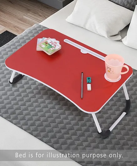 Small Size Foldable Lap Desk - Red