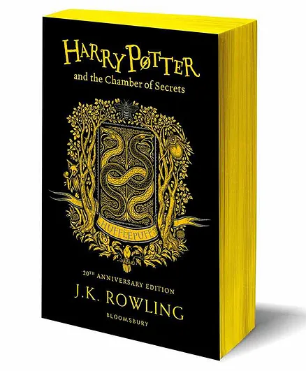 Bloomsbury Publishing Harry Potter and the Chamber of Secrets Hufflepuff Edition Story Book - English