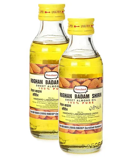 Hamdard Roghan Badam Shirin - 100 ml (Pack of 2)