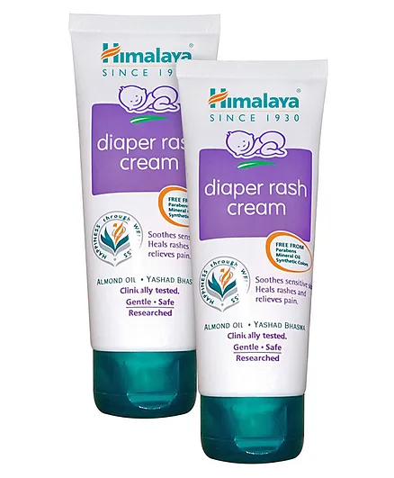 Himalaya Herbal Diaper Rash Cream - 100 g (Pack of 2)