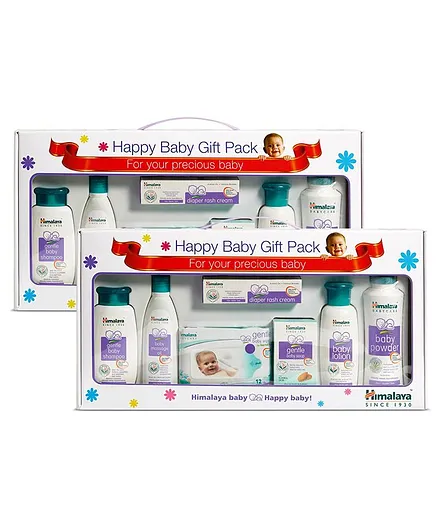 Himalaya Baby Care Gift Pack of 7 With Window Packaging (Pack of 2)