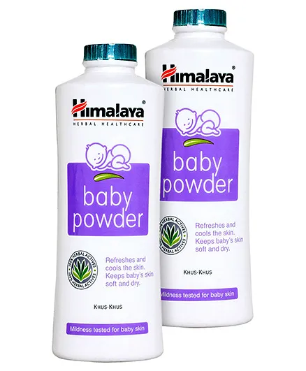 Himalaya Baby Powder 400gm .Pack of 2