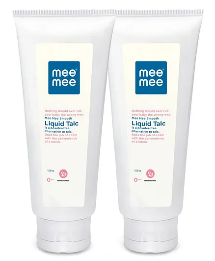 Mee Mee Velvety Soft Liquid Talc - 150gm(Pack of 2)