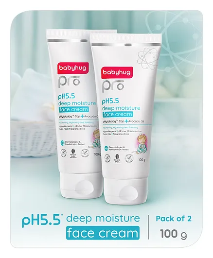 Babyhug Pro pH 55 Deep Moisture Cream - 100 gm- Pack of 2