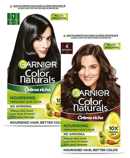 Garnier Hair Colour Kit Brown - 70 ml 60 gm AND Garnier Hair Colour Kit Brown - 70 ml  60 gm