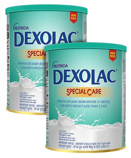 Dexolac Special Care Infant Formula - 400 gm (Pack of 2)