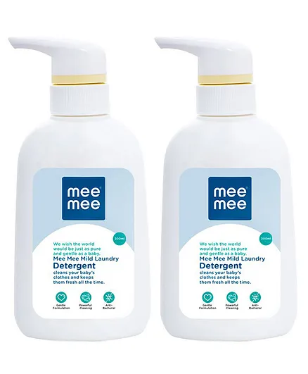Mee Mee Baby Laundary Detergent 300 ml Pack of 2