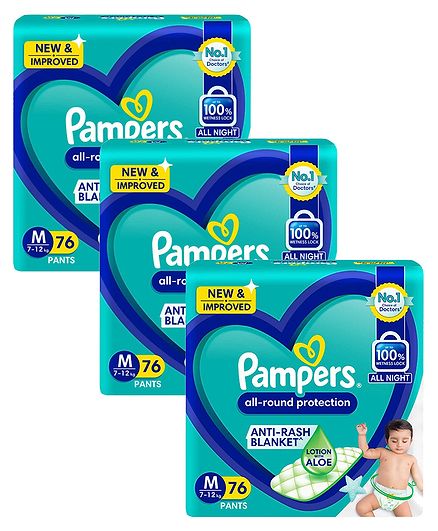 pampers diapers medium size online