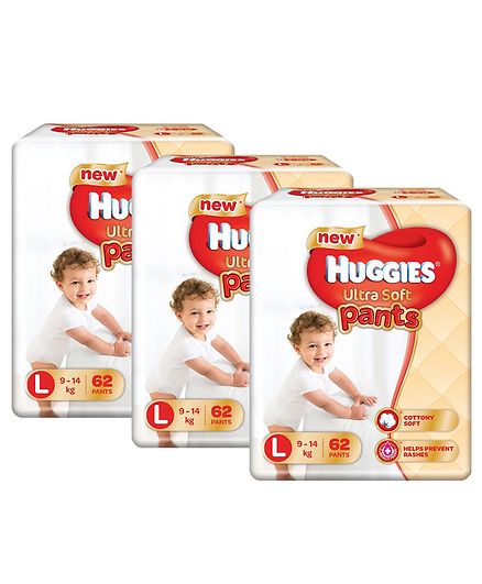 huggies ultra soft pants large size
