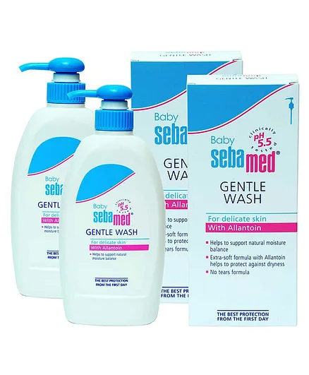 Sebamed Baby Gentle Wash - 400 ml (pack of 2)