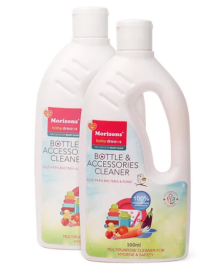 Morisons Baby Dreams Bottle & Accessories Cleaner - 500 ml (pack of 2)