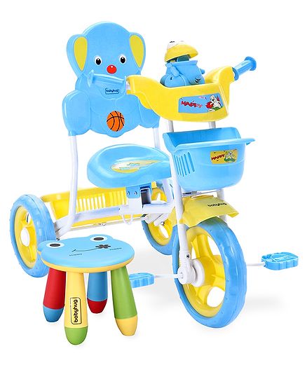 babyhug musical froggy tricycle