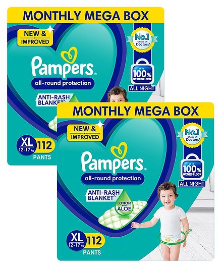 firstcry pampers xl