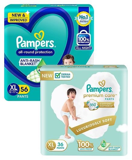 firstcry pampers xl