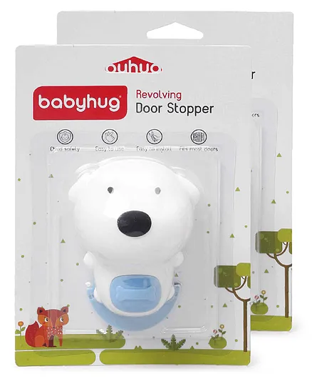 Babyhug Door Stopper Pack Of 2 - White