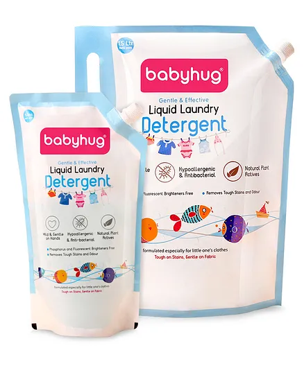 Babyhug Plant Based Disinfectant Liquid Laundry Detergent - 2250 ml