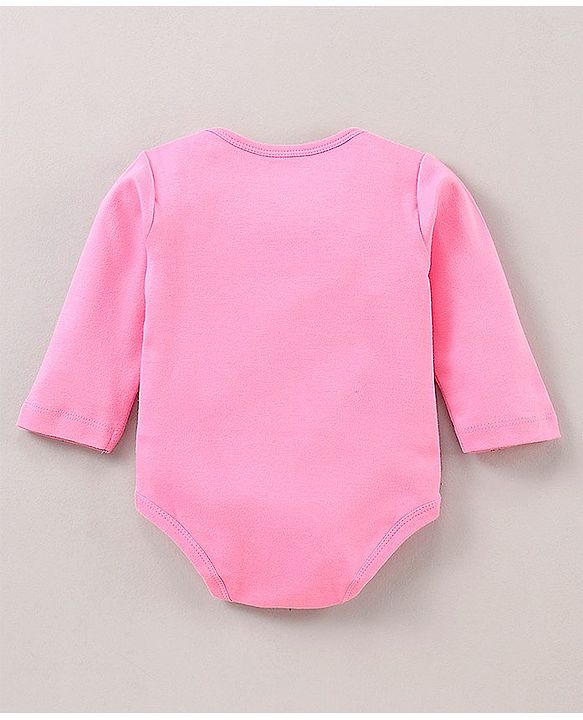 Babyhug Full Sleeves 100% Cotton Onesies Pack of 7 - Multicolor