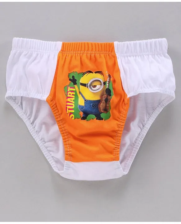 Buy Red Rose Cotton Briefs Minion Print Pack of 3 (Color & Print May Vary)  for Boys (10-12Years) Online in India, Shop at  - 10039894
