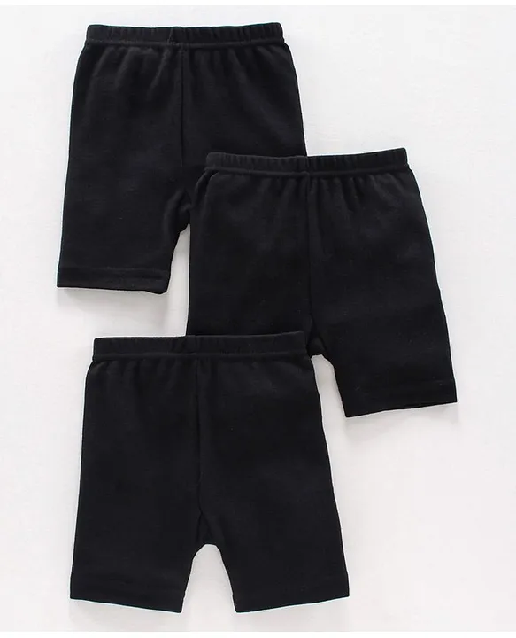 Black cotton best sale cycling shorts