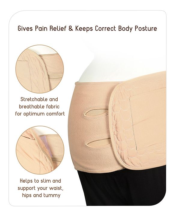 Babyhug Cotton Supportive Maternity Belt (Color May Vary)