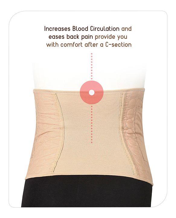 Babyhug Cotton Supportive Maternity Belt (Color May Vary)