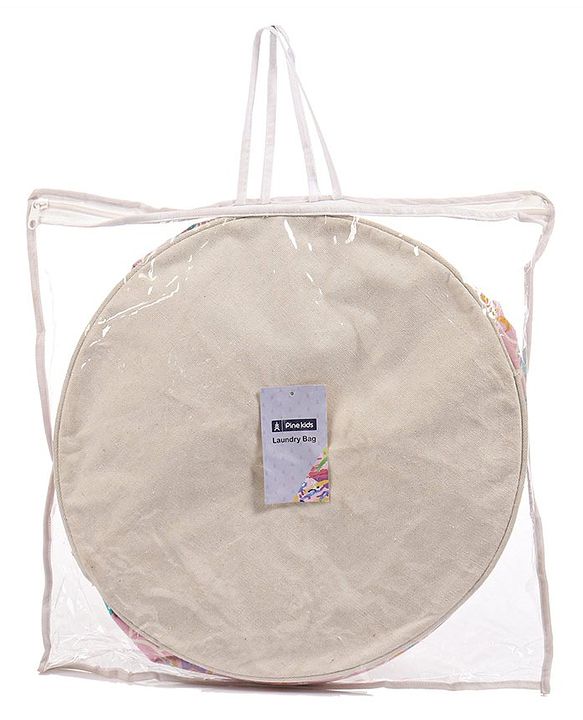 Pine Kids Laundry Bag Mermaid Print - Pink