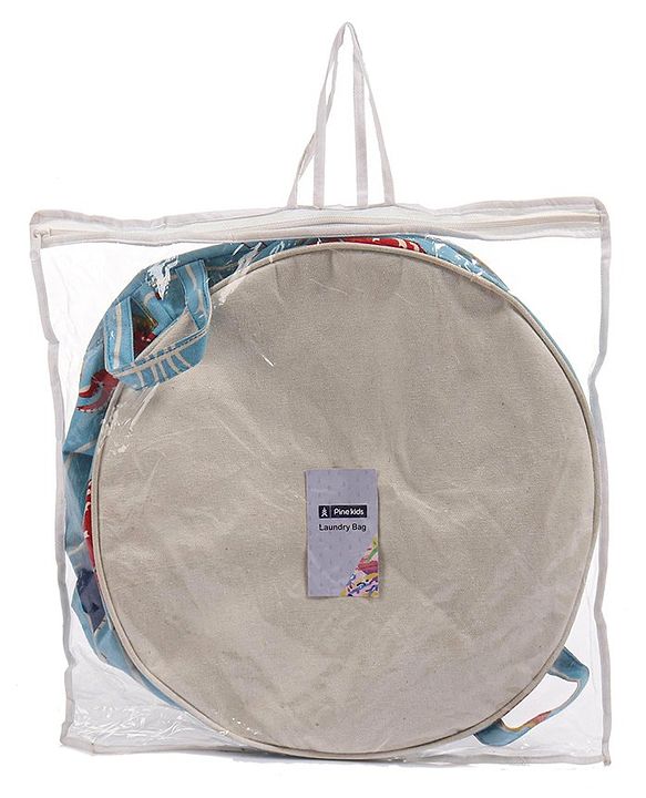 Pine Kids Laundry Bag Sea Print - Blue