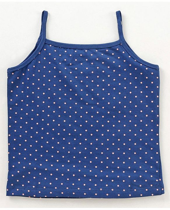 Pine Kids Sleeveless Anti Microbial Slips Pack of 3 (Color May Vary)