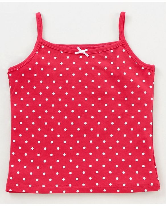 Pine Kids Sleeveless Anti Microbial Slips Pack of 3 (Color May Vary)