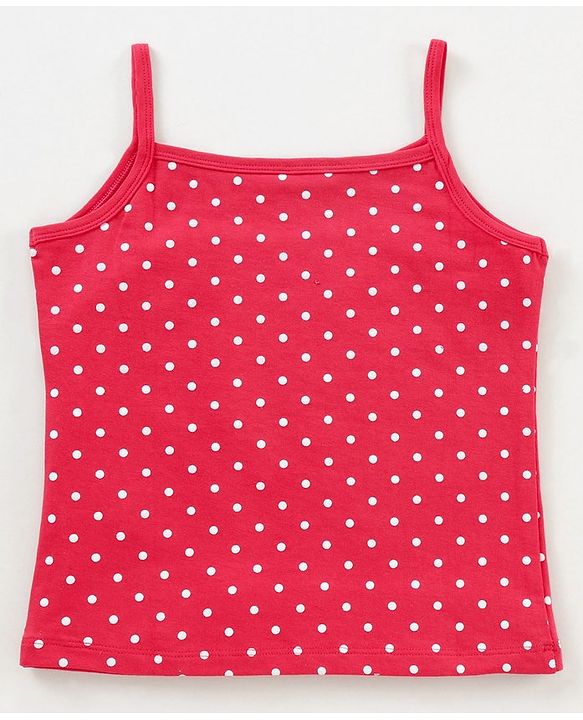 Pine Kids Sleeveless Anti Microbial Slips Pack of 3 (Color May Vary)
