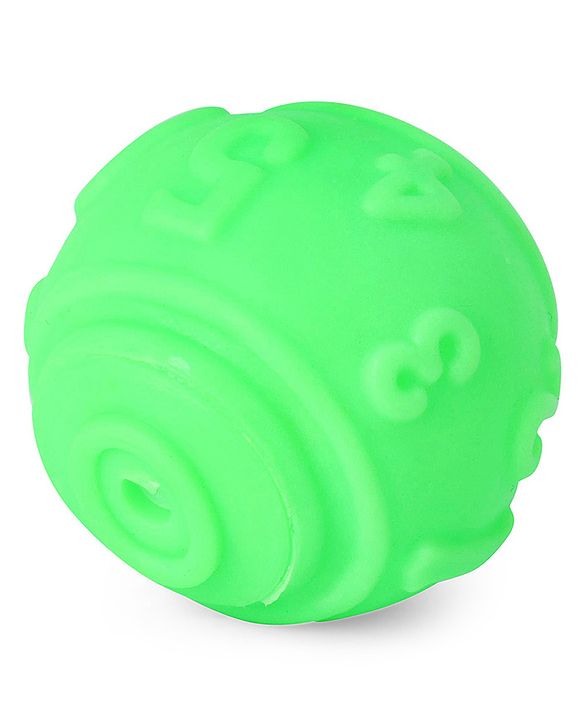Babyhug Bath In Style Squeezy Toy Set Balls Pack of 4 - Green Yellow