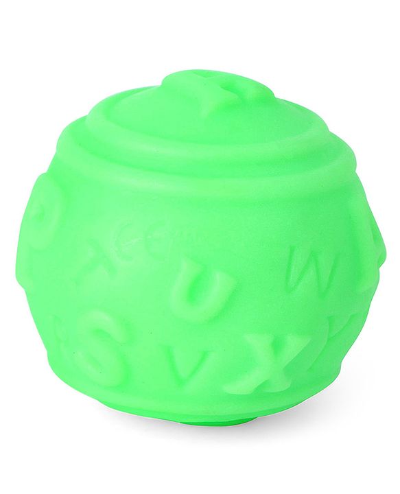 Babyhug Bath In Style Squeezy Toy Set Balls Pack of 4 - Green Yellow