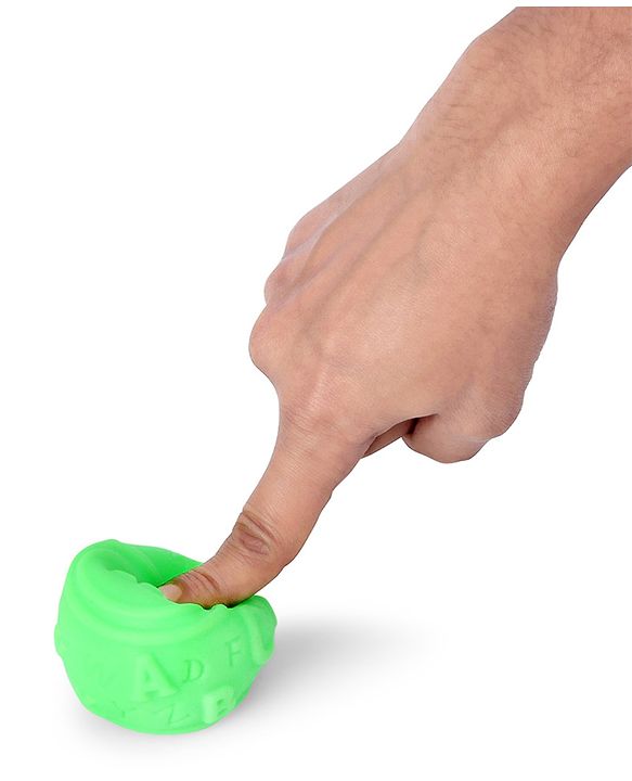 Babyhug Bath In Style Squeezy Toy Set Balls Pack of 4 - Green Yellow