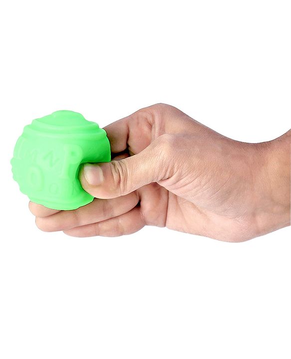 Babyhug Bath In Style Squeezy Toy Set Balls Pack of 4 - Green Yellow